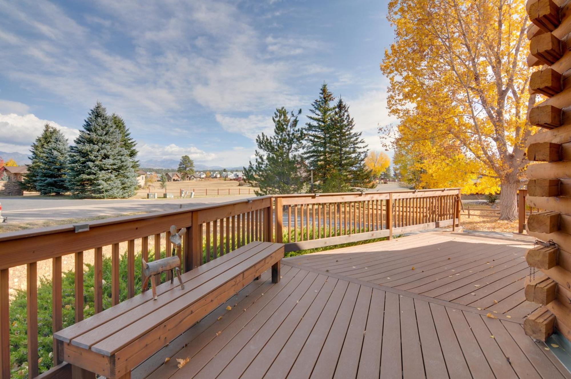 Rustic Village Lake Cabin Escape With Deck And Grill! Pagosa Springs Exterior foto